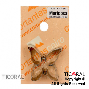 CORTANTE C 166 MARIPOSA HOJALATA x 1